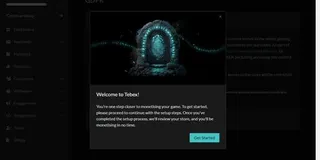 Signing up to Tebex