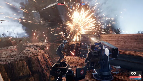 Screenshot of Over The Top: WWI